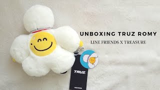 Unboxing TRUZ (트루즈) Romy Medium Doll by LINE FRIENDS X TREASURE (트레저)