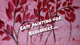 Easy painting for beginners... പെയിന്റിംഗ്  അറിയാത്തവർക്കും ഇനി മുതൽ പെയിന്റ് ചെയ്യാം