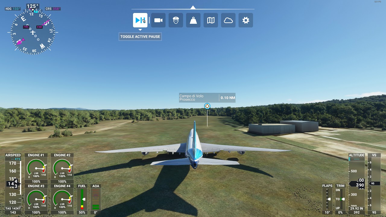 Microsoft Flight Simulator - Insane Active Pause Bug During Take Off ...