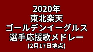 【MIDI】2020年　東北楽天ゴールデンイーグルス　選手応援歌メドレー（暫定版）