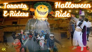 Toronto E-Riders Halloween Ride 2022 (Full Video)