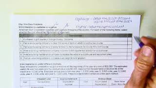 Problem M 9 2 Capitalize or Expense