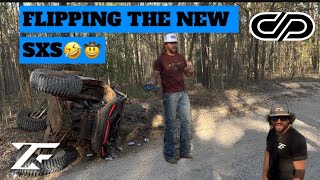 CRUDE DIESEL FLIPPED HIS NEW SXS🤣 | More SXS Parts!