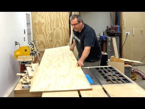 How To Cut A Large Piece Of Plywood On The Table Saw How To Cut A Large Piece Of Plywood On The Table Saw