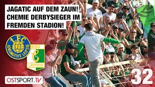 Jagatic auf dem Zaun! Chemie Derbysieger im fremden Stadion: Lok - Chemie | Regionalliga Nordost
