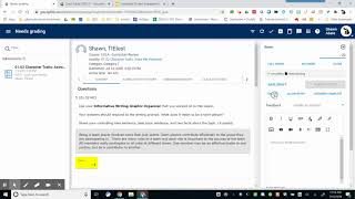 BUZZ: Grading student work and giving feedback