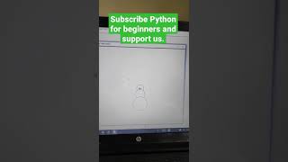 Amezing Snowman design using python programming... #shorts #python #programming #coding #design