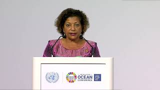 Discurso da ministra de Moçambique na Conferência dos Oceanos da ONU
