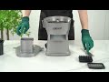 how to install vegetable slicer chopper cutter leevot tutorial