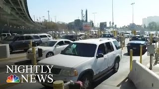 NBC Nightly News Visits The Busiest Land Border Crossing In The World | NBC Nightly News