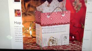 Free SVGCuts kit Happy Holidays plus project