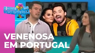 Imprensa portuguesa repercute vídeo em que Cecilia Comel questiona Fernando Zor