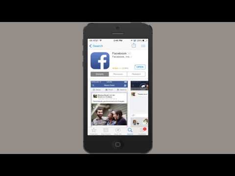 How to Download Facebook on the iPhone 4S : iPhones & Apps How to Download Facebook on the iPhone 4S : iPhones & Apps