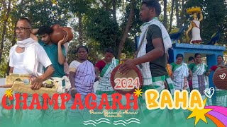 Baha Bonga Enej 2024 || Champagarh baha || Jaher Te Nayke Baba Idi Okto  || New Santali Video 2024