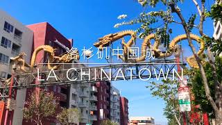 洛杉矶中国城 Los Angeles China Town  美国 VLOG