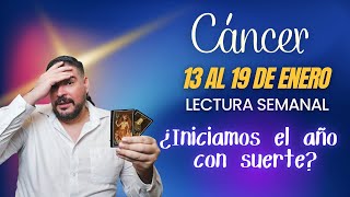 #Cáncer Semanal: 13 a 19 de Enero ♋ Disfruta de esta semana ❗️😱💫 ⭐Brujo Gallego ⭐