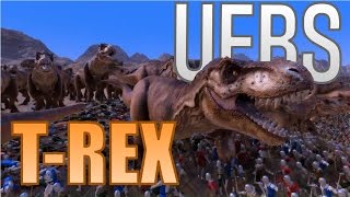 UEBS: NEW T-REX UPDATE - Mega Tyrannosaurus Rex Army VS Everything | Ultimate Epic Battle Simulator