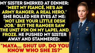 “My Fiancé Is A Real Hero,” My Sister Bragged—Until He Saw My Unit Pin And Froze…