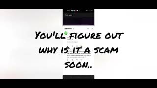 BEWARE OF THIS SCAM ! (LINK SCAM)