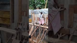 Returning wall construction| ഇങ്ങനെ പണിതാൽ പെട്ടെന്ന് പണി തീരും എന്റെ ആത്മാർത്ഥയുള്ള പണിക്കാർ 🤔🤔❤❤..