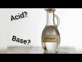 Is vinegar acid or a base?