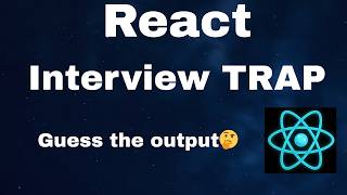 React Interview Question: What Will This Code Output? 🤔 #reactjsinterview #reactinterviewquestions