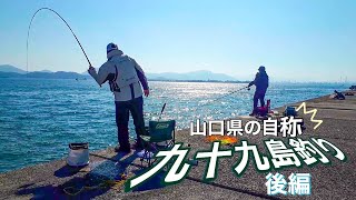 グレ釣り！！自称山口県の九十九島行ってきた！！【後編】