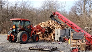 Final Push! Splitting and Stacking Next Years Firewood