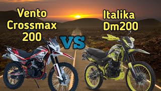 VENTO CROSSMAX 200 VS ITALIKA Dm200 ¿CUAL COMPRAR?