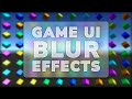 Unity UI Blur Effects Tutorial | Nova