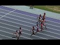 2013インターハイ陸上 男子100m準決勝2組2013 07 31