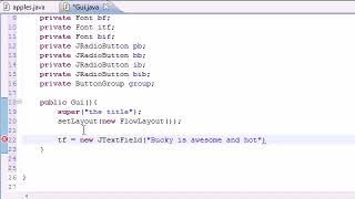 Java Programming Tutorial 66 - JRadioButton
