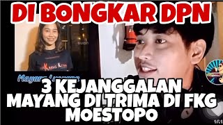 3 KEJANGGALAN MAYANG DITERIMA DI FKG MOESTOPO DIBONGKAR DPN‼️REKTOR SAMPAI KLARIFIKASI,pansos,gosip