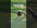 one of the purest golf shots ever recorded