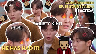 Going Seventeen Ep. 81 TOUR SEV SEV #1 Reaction! [Indian Caratboy Reacts]