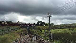 Linda running Cab backed tender at Dduallt