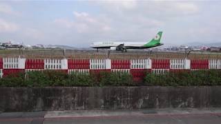 松山機場 飛機巷 長榮航空 EVA AIR 空中巴士 AIRBUS A321-200 起飛 TAKEOFF