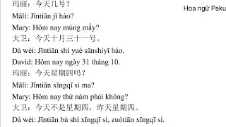 301 Câu Đàm Thoại Tiếng Hoa Audio | Học tiếng trung qua hội thoại có pinyin