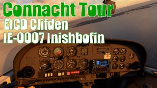 Connacht Tour Leg 2/18 - EICD Clifden Airport (Galway) to IE-0007 Inishbofin Airfield (Galway)