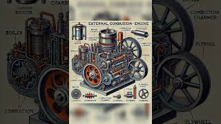 IC vs EC Engine Explained! Learn the key difference between Internal \u0026 External Combustion Engines.