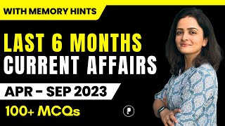 Last 6 Months Current Affairs | Most Important Questions for All Competitive Exams | Parcham Classes