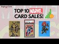 Top 10 MARVEL Weekly Trading Card Sales! | Marvel Card Collecting & Investing.