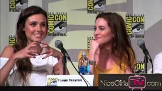 Poppy Drayton On Amberle's Vulnerability \u0026 Strength. Shannara Chronicles SDCC 2015