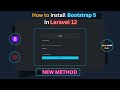 😮How to install Bootstrap 5 in Laravel 12 | Install Bootstrap in Laravel 12 | Laravel 12  Bootstrap
