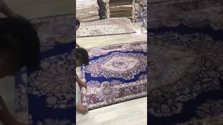 6x9ft handmade silk carpet