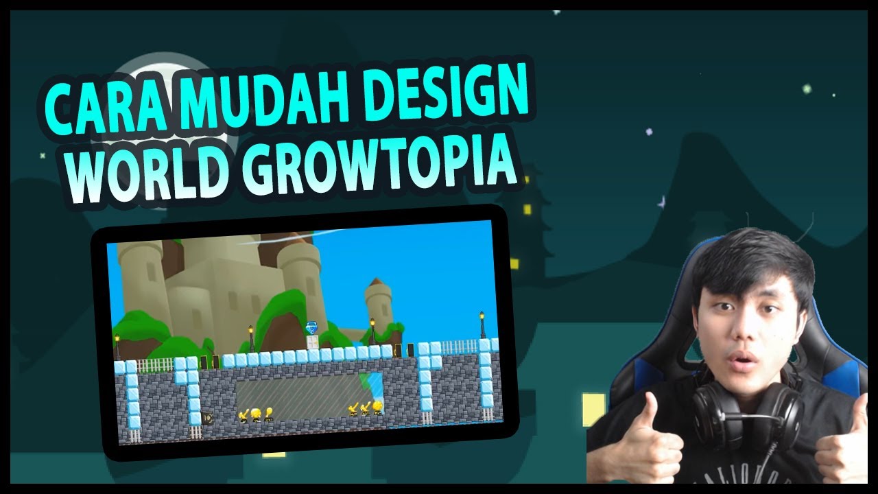 CARA MUDAH DESIGN WORLD GROWTOPIA - Growtopia Indonesia - YouTube