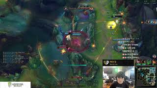 GEN G Peyz Jhin Aphelios stream || PEYZ STREAM Challenger KR gameplay