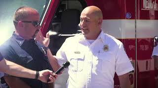 Albuquerque Fire Rescue Medic 3 Push In Ceremony | August 29, 2023