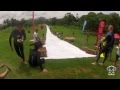 World Record Fastest 280m Slip 'n' Slide