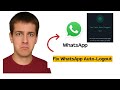 Fix WhatsApp Auto-Logout Issue (2025) - Stop Forced Sign-Outs !